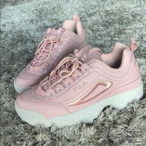 fila disruptor 2 premium repeat pink